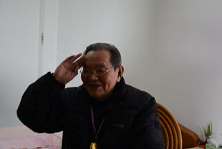 华夏保险探访江苏抗战老兵李长清 