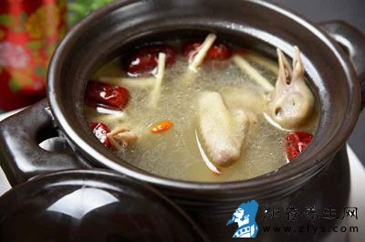 火腿炖双鸽汤
