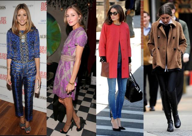 Olivia Palermo出门遛狗街拍