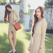雪纺连衣裙百搭 女人味才是正经事【图】